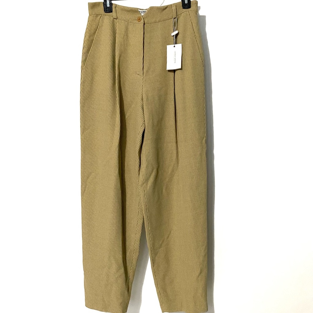 Giorgio Armani high waist over size pleated pant